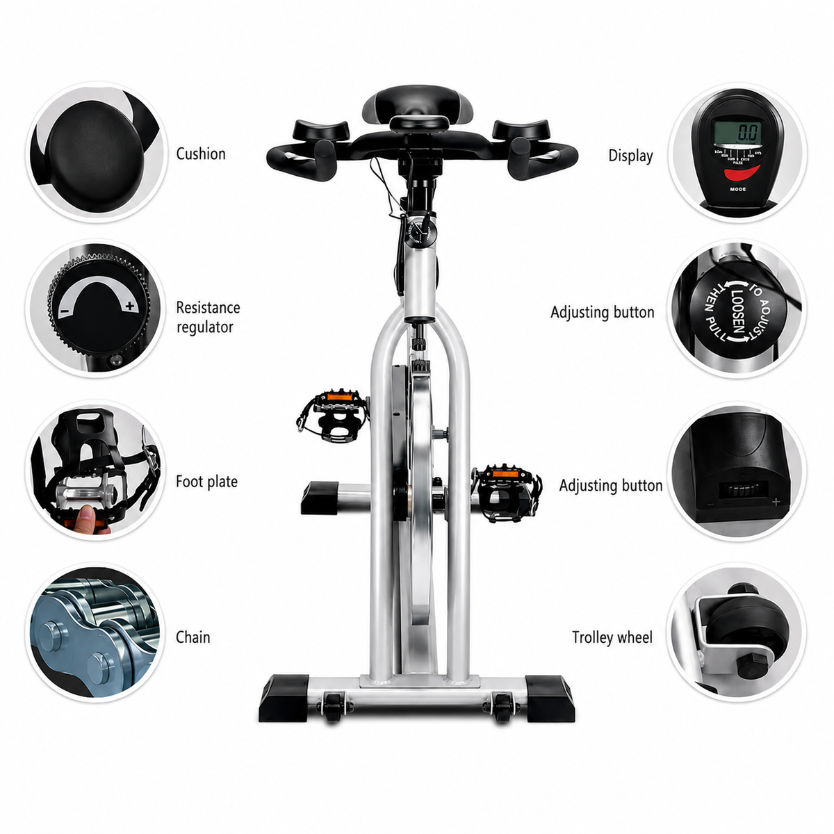 Crystal Spinning Bike SJ 3373