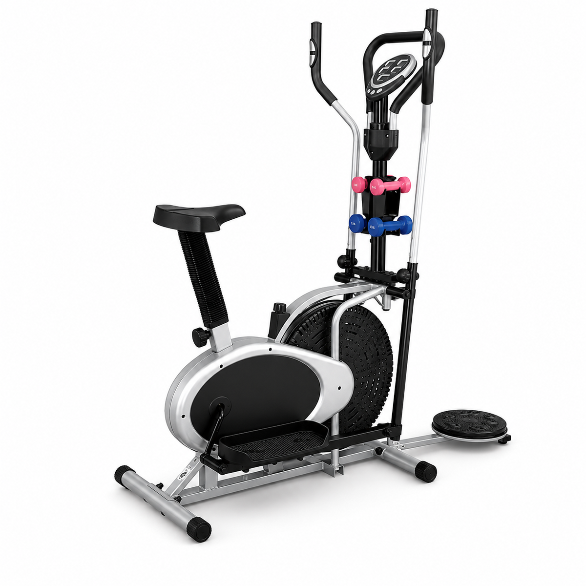 Elliptical Trainer with Stepper and Waist Trimmer