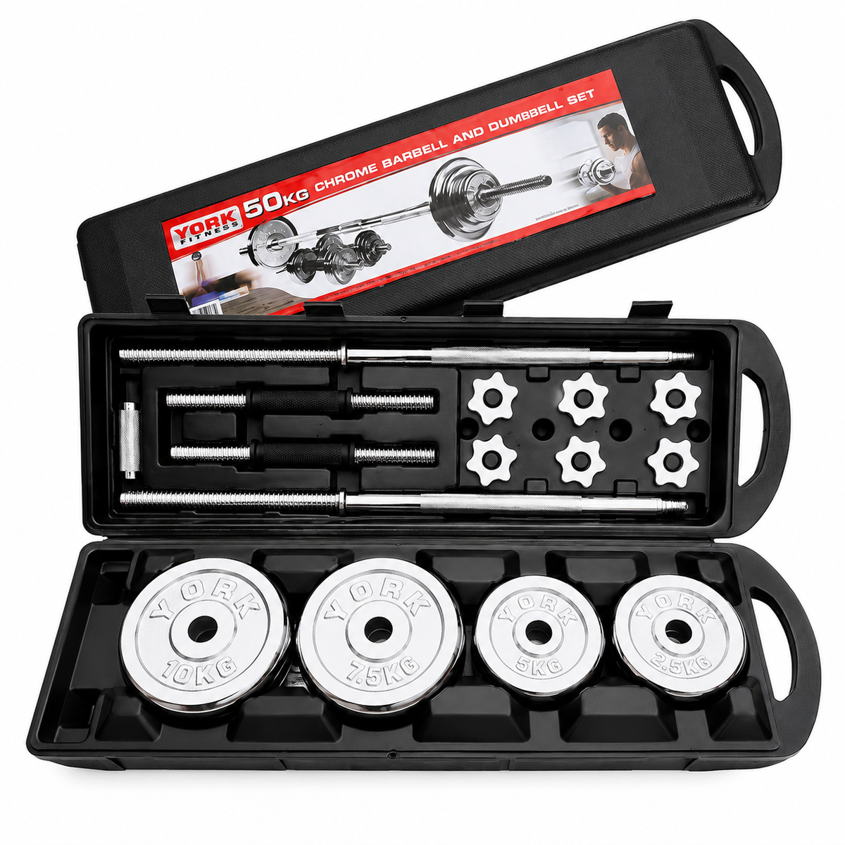 50kg Adjustable Dumbbell Set