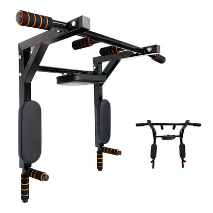 Wall Pull-Up Bar & Dip Station