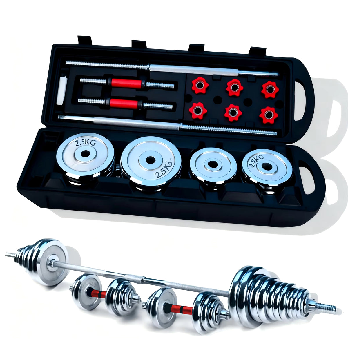 50kg Adjustable Dumbbell Set