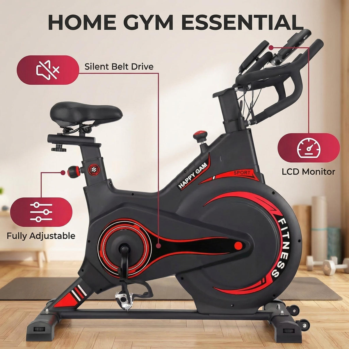 Professional Gym Spinning Bike
