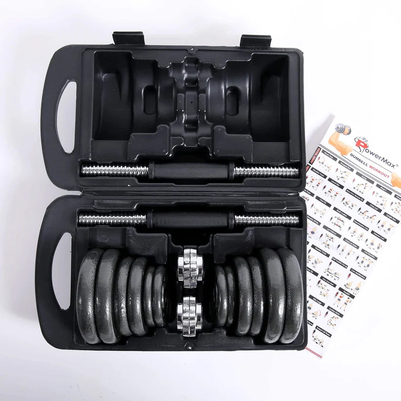20kg Adjustable Dumbbell Set